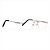 Armação de óculos Bulget BG1742MT 02B 54 18 140  Cor: Grafite - Imagem 3