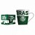 Caneca Porcelana  Palmeiras 290 ml  Oficial - Imagem 2