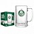 Caneca de Vidro para Cerveja Palmeiras 420 ml Placa Metal - Imagem 2