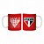 Caneca de Cerâmica Reta 300ml São Paulo FC  Tricolor Oficial - Imagem 3
