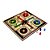 JOGO DE TABULEIRO LUDO CLÁSSICO EM MADEIRA - Imagem 1