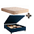CONJUNTO: BOX BAÚ + COLCHÃO MULTI SUPPORT - 200 KG POR PESSOA - CASAL 138X188X77 - Imagem 5
