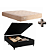 CONJUNTO: BOX BAÚ + COLCHÃO MULTI SUPPORT - 200 KG POR PESSOA - CASAL 138X188X77 - Imagem 9