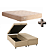 CONJUNTO: BOX BAÚ + COLCHÃO MULTI SUPPORT - 200 KG POR PESSOA - QUEEN 158X198X77 - Imagem 3