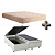 CONJUNTO: BOX BAÚ + COLCHÃO MULTI SUPPORT - 200 KG POR PESSOA - KING 193X203X77 - Imagem 2