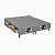 CAMA BOX - COM GAVETA - CASTOR - QUEEN - 158X198X40 - Imagem 2