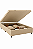 Box com Baú + Colchão Castor Silver Star - Molas Tecnopedic double face | Casal 138x188x80cm - Imagem 6