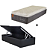 Conjunto: Box + Colchão Prorelax BRILHANTE - Molas Ensacadas  Tamanho Solteiro 088 X 188 X 82 - Imagem 1