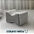 Travesseiro De Joelho - Coluna Relax- Tecnologia Nasa Cor Branco - Imagem 1