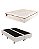 CONJUNTO BOX + COLCHAO ELEGANZA KING 193X203X73 - Imagem 1