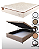 CONJUNTO BAU + COLCHAO ELEGANZA PRORELAX CASAL 138X188X82 - Imagem 1