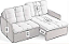 SOFA CAMA RETRATIL RINCÃO COROLLA - Imagem 5