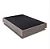 CONJUNTO BOX SOMIER + COLCHAO MEDITERRANEO CASAL - Imagem 6