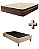 CONJUNTO BOX SOMIER + COLCHAO MEDITERRANEO CASAL - Imagem 1