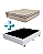 CONJUNTO BOX SOMIER + COLCHAO MEDITERRANEO CASAL - Imagem 1