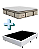 CONJUNTO BOX + COLCHAO  LAZZARI GAZIN MOLAS ENSACADAS CASAL 138X188X77 - Imagem 1