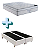 Conjunto Bau + Colchão Ortobom Freedom Molas Ensacadas Visco king 193x203x69 - Imagem 1