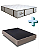 CONNJUNTO BOX SOMIER + COLCHAO GAZIN VENEZA MOLAS ENSACADAS CASAL 138X188X30 - Imagem 1