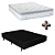 CONJUNTO BOX + COLCHAO HERVAL C1852 CASAL 138X188X70 - Imagem 2