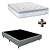 CONJUNTO BOX + COLCHAO HERVAL C1852 CASAL 138X188X70 - Imagem 3