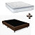 CONJUNTO BOX + COLCHAO HERVAL C1852 CASAL 138X188X70 - Imagem 4