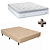 CONJUNTO BOX + COLCHAO HERVAL C1852 CASAL 138X188X70 - Imagem 7