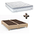 CONJUNTO BOX + COLCHAO HERVAL C1852 KING 193x203x70 - Imagem 3