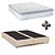CONJUNTO BOX + COLCHAO HERVAL C1852 KING 193x203x70 - Imagem 7
