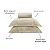 Kit Colcha Queen com 2 Porta Travesseiro Bordare Premium Appel Home Amêndoa - Imagem 2