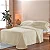 Kit Colcha Casal com 2 Porta Travesseiro Bordare Premium Appel Home Amêndoa - Imagem 4