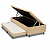 Cama box baú com auxiliar solteiro 088x188x55CM - Imagem 4