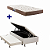 Conjunto: Box com Baú + Cama Auxiliar +Colchão Herval -  Durabilli solteiro 88X188X75 - Imagem 1