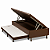 Conjunto: Box com Baú + Cama Auxiliar +Colchão Herval -  Durabilli solteiro 88X188X75 - Imagem 6