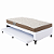 Conjunto: Box com Auxiliar + Colchão Herval Durabilli D45 Solteiro 088X188X55 - Imagem 2