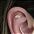 Piercing Abelha cravejada - Titânio - Imagem 1