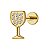 Taça de vinho  - Titânio - Imagem 1