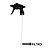 GATILHO DE PULVERIZADOR SPRAY PRETO DETAILER  - UNIVERSAL - Imagem 3