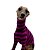 CACHARREL DE GALGO LISTRAS FUCSIA - sob encomenda - Imagem 2