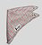 BANDANA DE GALGO LUXE CRU LINE LARANJA NEON FRANJA - Imagem 5