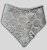 BANDANA DE GALGO LUXE BOLAS CINZA - Imagem 4