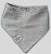 BANDANA DE GALGO LUXE BOLAS CINZA - Imagem 6