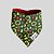 BANDANA DE GALGO NATAL VERDE GUIRLANDA PE - Imagem 1