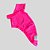 CAMISETA DE GALGO ITALIANO UV POPSTAR ROSA NEON PE - Imagem 1