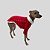 CAMISETA DE GALGO ITALIANO GALGURU RED - Imagem 9