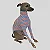 CACHARREL DE GALGO CANELADA LINE ROSA E AZUL - Imagem 1