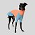 VESTIDO DE GALGO UV LARANJA E AZUL - Imagem 3