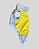 REGATA DE GALGO ALGODY AMARELO E AZUL POCKET PE - Imagem 3