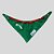 BANDANA DE GALGO NATAL VERDE ESTRELA CADENTE - Imagem 2