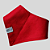 BANDANA DE GALGO NATAL NOEL VERMELHO CONTORNO DOURADO - Imagem 3