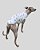 PIJAMA DE GALGO REGATA LUME BRANCO STAR – sob encomenda - Imagem 2